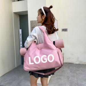 Customized Portable Yoga Mat Carrying Workout Gear Shoulder Travel Yoga Gym Bag For Women