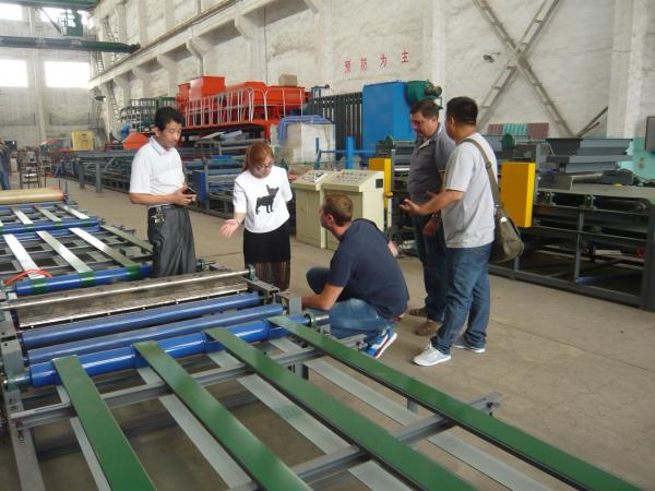 Steel Texture Indoor Partition Construction Material Making Machinery 1cm - 15cm