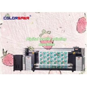 China Lifetime Warranty 2m 4pcs I3200 Home Textile Printing to Fabric Digital Inkjet Printer Machine on Clothes wholesale