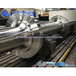 Large Forging Shaft For Cement Industry C45 Material Carbon Steel Forging