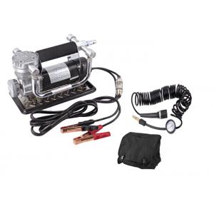 Portable Fast Inflation Powerful Chrome 12V Car Air Compressor Kit For Tire