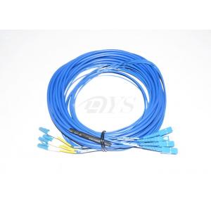 China LC - SC PVC Fiber Optical Patch Cord duplex Singlemode supplier