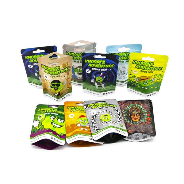 Laminated Aluminum Foil Zip Lock Bag Plastic Ziplock Stand Up Pouch Candy