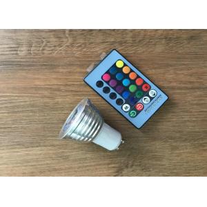 3W GU10 High Brightness Colorful RGB LED Spotlight Bulbs DMX AC 220V