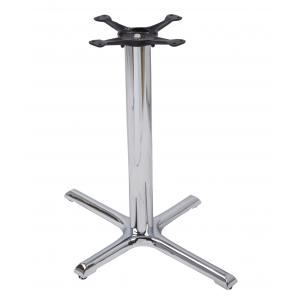 China Metal Dining Table Legs Chrome Table Bases Chrome Products For Home Furniture supplier