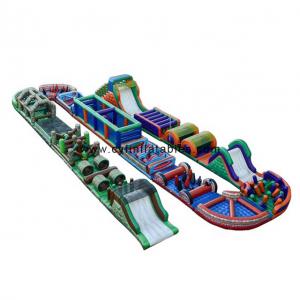 China Children 5k Run Inflatable Obstacle Courses wholesale