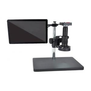 China Camera Optical Digital Microscope Measuring PCB Soldering 10X-180X C-Mount Lens supplier