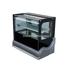 Manual Defrost Cake Display Freezer / Bakery Display Cooler With Customized Floor Standing Or Table Top Counter