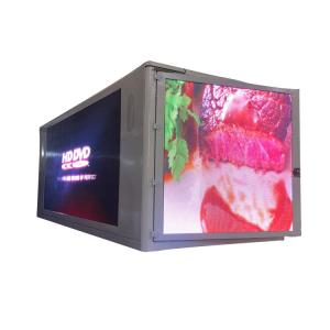 China ColorLight LED Billboard Truck 3840*1728mm Customized 18ft Truck Box Body supplier