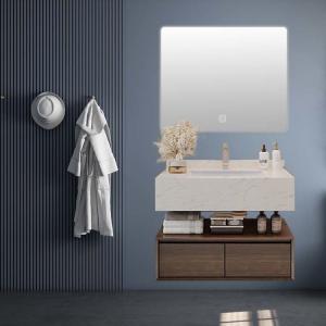 Solid Wood Vanity Unit Bathroom Furniture Wall Mount Bath Vanity
