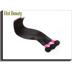 China Grade 6A Virgin Hair Extensions SIly Straight For Women / Brazilian Human Hair Weave supplier