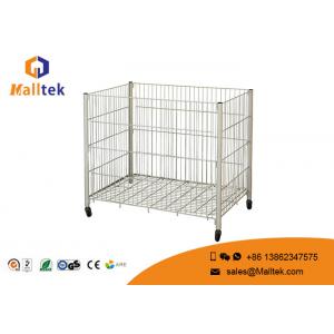 China Custom Capacity Stackable Wire Baskets Stacking Wire Baskets For Storage supplier