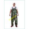 China FQY1904 Army-Camouflage PVC Safty Chest/ Waist Protective Working Fishery Men Pants wholesale