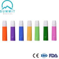 China Multi Colored Safety Blood Lancet 21G 23G 26G 28G 30G For Point Of Care Testing on sale