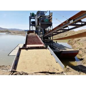 China Portable Gold Dredge Boat Sand Dredging Boat Use In Gold Mining Industry supplier