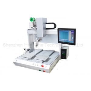 China Switching System Auto Soldering Robot Two Workbenches Available With Display supplier