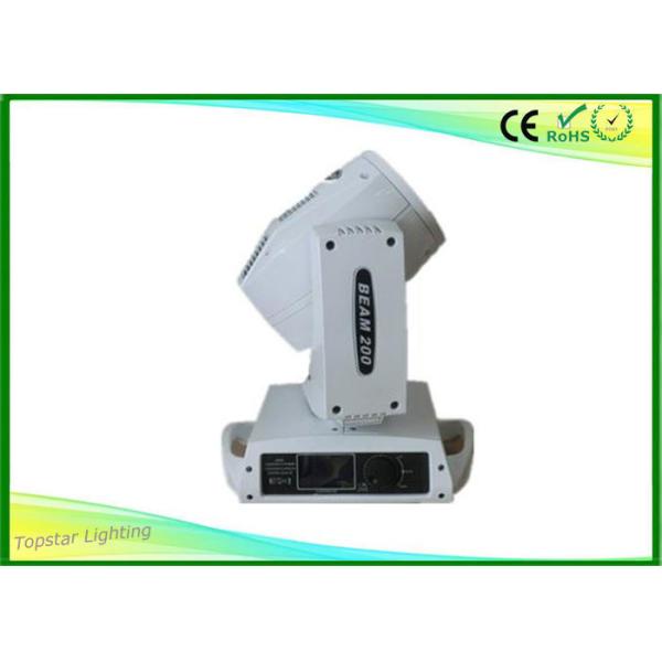 China Efeito principal movente do arco-íris da rotação do dobro de prisma 16ch da luz 8 da lavagem do feixe de DMX512 200w supplier
