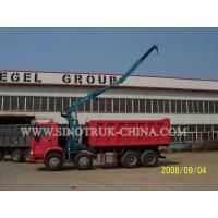 China 290HP Euro II Right Hand Driving Truck Mounted Crane With Straight Tescope Boom on sale