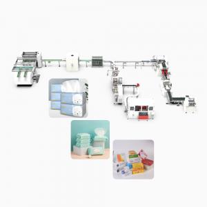 High Speed Intelligent Soft Bag Facial Tissue Production Line for Manufacturing Plant