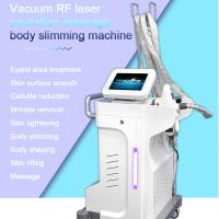 China 80K Non Invasive Body Contouring Machine RF Vacuum Roller Cellulite Removal Device on sale