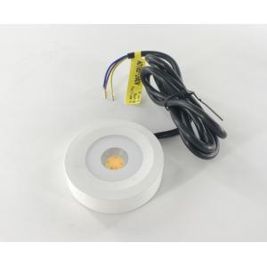 Silver / White / Black LED Mini Cabinet Lights 200-240V Aluminum LED Mini Down Lamp 3W IP65 Waterproof For Furniture