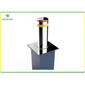 China LED Flashing Remote Control Automatic Bollard Systems Connect With Road Barrier supplier