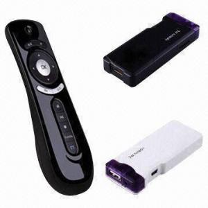 China MK802 II Android 4.0 TV Box, Allwinner A10/1GB DDR3/4GB ROM+T2 Air Mouse 2.4G/3D Motion Stick Remote on sale 