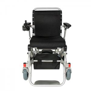 China 100KG Lithium Ion Collapsible Electric Wheelchair supplier