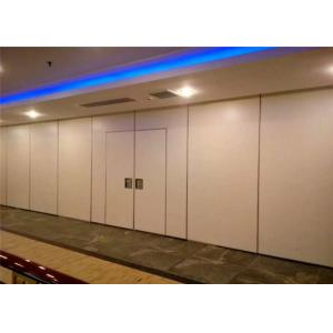 China Hotel Foldable Partition Mobile Home Wooden Partition Wall Paneling supplier