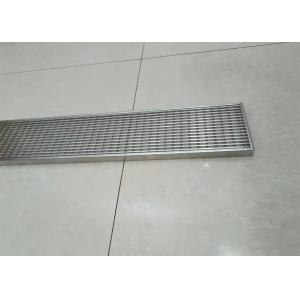 Food Grade 316 Stainless Steel Grating Channel Drain Wedge Wire