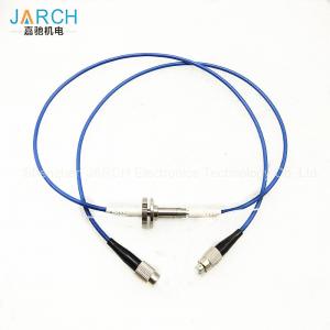 China 2000RPM Fiber Optic Rotary Joint  with electronic slip ring FC Connector supplier