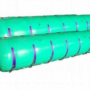 RF Welded Seams Cylindrical Underwater Air Lift Bag For Marine Salvage