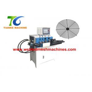 850mm Round Wire Ring Making Machine PLC Control For Fan Hood