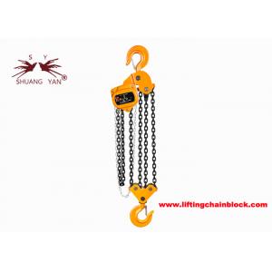 Galvanized Manual Chain Block With 360 Rotate Safety Hook From Chongqing Kinglong