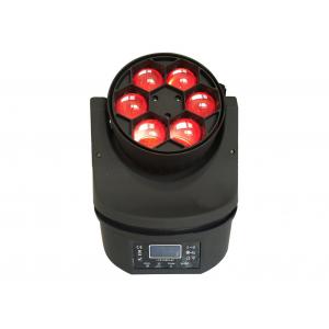 6x15W RGBW 4In1 Moving Head Disco Lights DMX512 Lightweight For Mobile Entertainers