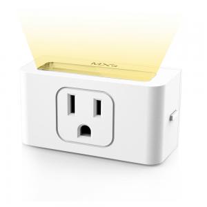 1.3W Wireless Consuming WIFI Smart Plug Andriod IOS Controlled With Energy Monitor