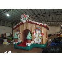 China Children Air Blown Christmas Decorations , High Durability Funny Christmas Inflatables on sale