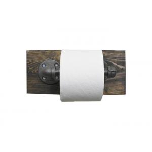 Decorative Vintage Style Industrial Pipe Toilet Paper Holder Toilet Floor Flange