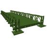 China High Performance Temporary Modular Bridge Construction Painting / HDG Surface wholesale
