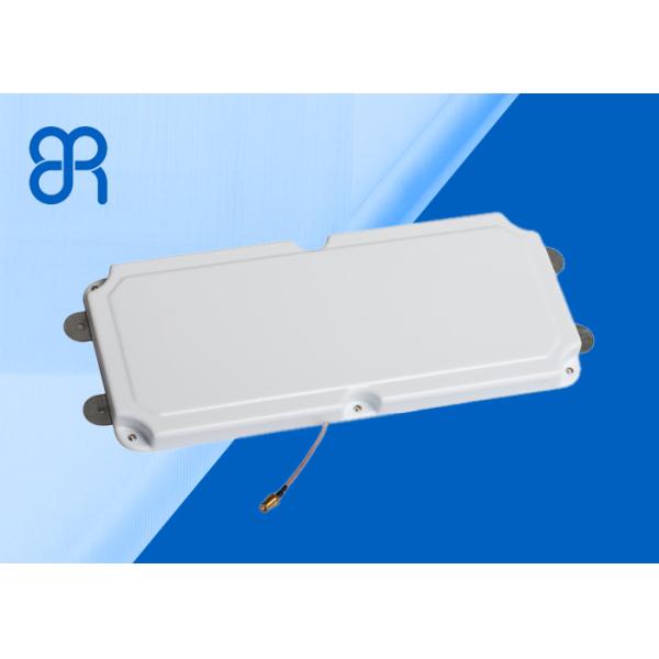China Antenna de feixe estreito branco prateado Vswr ≤1.3 1 para soluções de alto desempenho Antenna RFID direcional para leitor de portão supplier