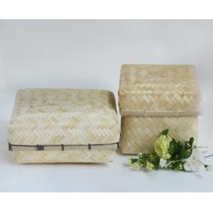 China Bamboo Pouches, Bamboo Box for Gifts packing in natural and stained finish bamboo case supplier