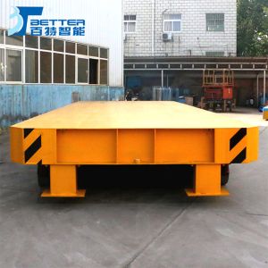 China 65t Material Handling Trackless Transfer Trolley Anti Explosion wholesale