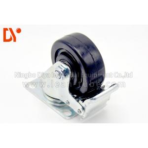 China Polyurethane Industrial Caster Wheels Heavy Duty Directional Style Customized Color supplier