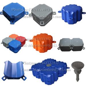 China floating dock plastic pontoon cubes supplier