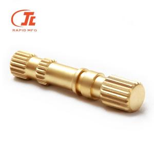 China Lathe Machining Turning CNC Turning Parts Copper / Brass Auto Components Durable supplier