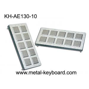 China IP65 Rated Stainless Steel Keyboard , customisable ss keyboard 10 Super Size Keys supplier