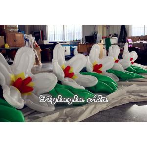 China 10m Length Decorative Inflatable Wedding Flower Chain for Decoration supplier