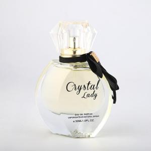 China Empty 100ml Luxury Perfume Bottles Transparent Spray Glass Bottle supplier