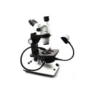 China Stereo Trinocular Gem Microscope Jewelry Microscope High Precision 10X-67.5X supplier