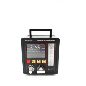 PPM Range O2 Gas Analyser , Portable Oxygen Analyser Rechargeable Battery
